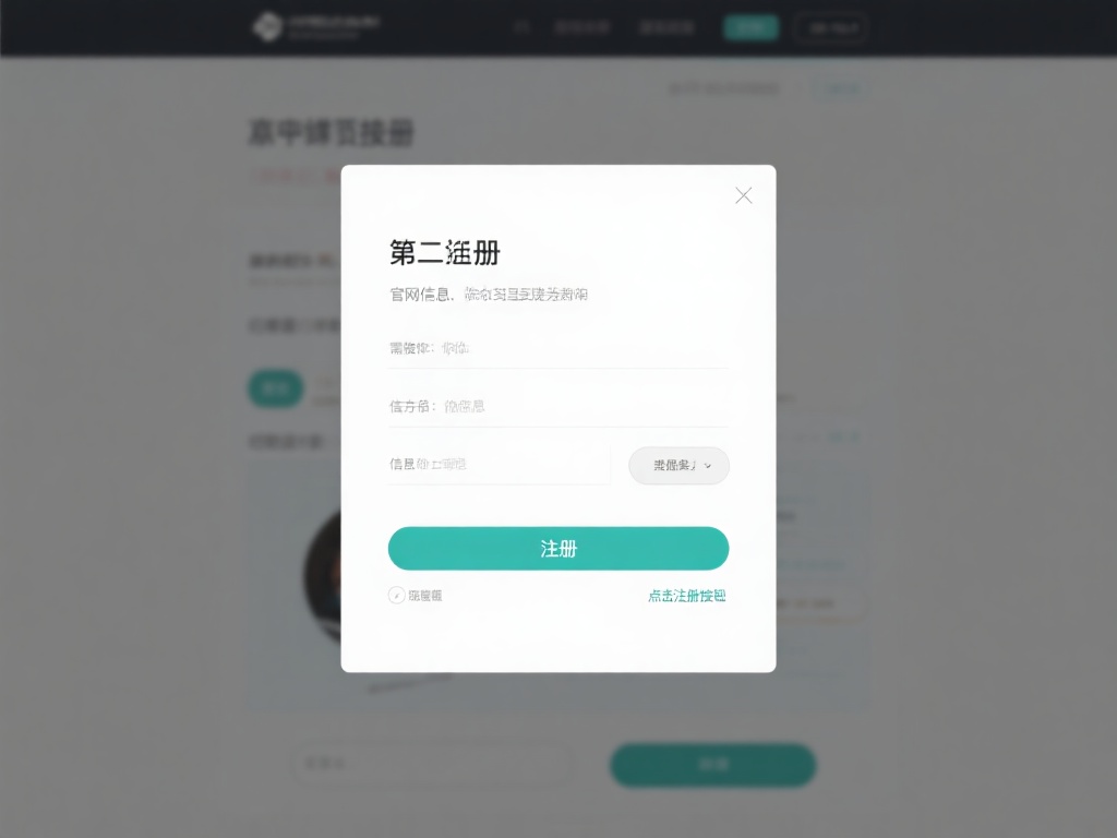 第二步：点击注册按钮，填写基本信息
在官网首页，