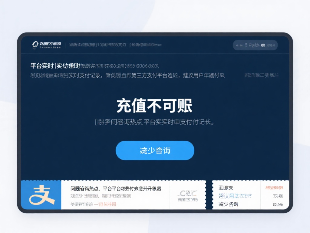 充值不到账：这类问题是投诉热点，平台应及时核实支付