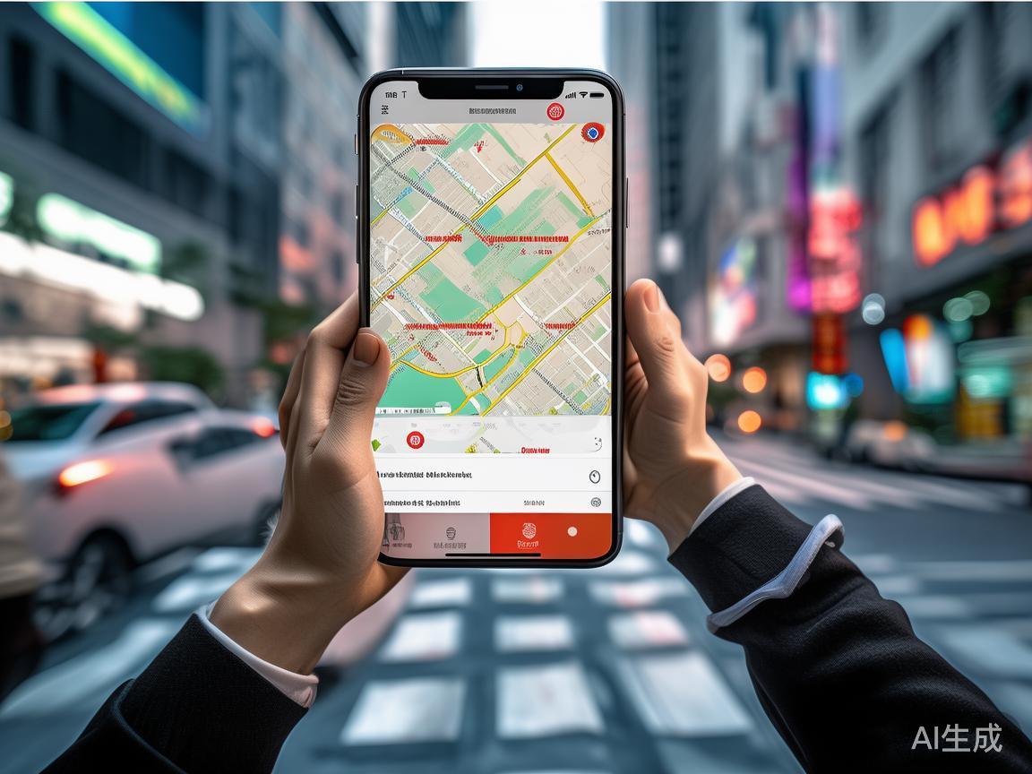 借助地图导航软件
当你获得公司地址后，可以使用高